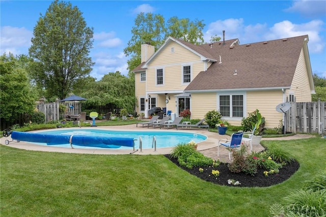 2866 Fence Stone Ct, Dayton, OH 45458 - view of swimming pool featuring a patio area