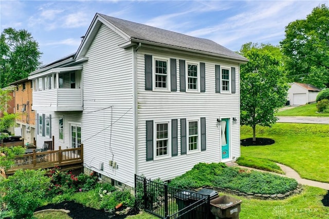 397 Chapman St, Waynesville, OH 45068 - view of home's exterior featuring a lawn