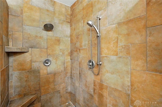 508 E Lower Springboro Rd, Clearcreek Twp, OH 45066 - bathroom view of a tile shower