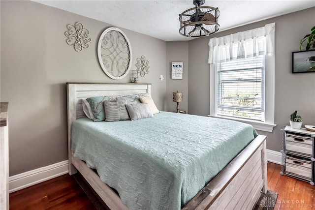 206 Wright Ave, Lebanon, OH 45036 - bedroom featuring baseboards and wood finished floors