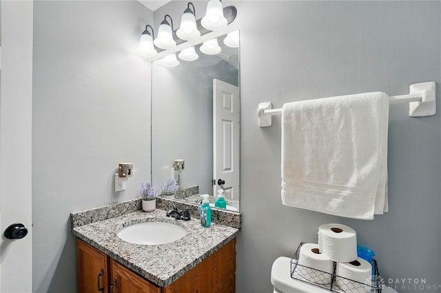 432 Applegate Rd, Englewood, OH 45322 - half bathroom with vanity and toilet