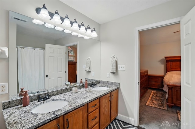 432 Applegate Rd, Englewood, OH 45322 - ensuite bathroom with double vanity and baseboards