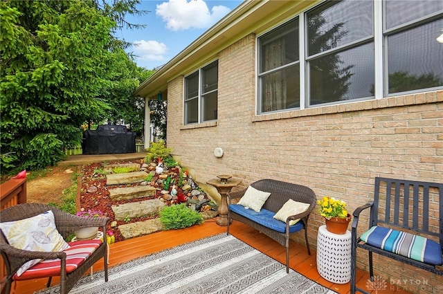 3835 Polo Trace Ct, Bellbrook, OH 45305 - view of patio / terrace