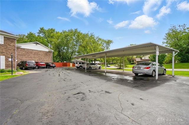 729 Clareridge Ln, Dayton, OH 45458 - view of partially covered parking lot