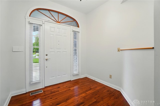 220 Fivepines Ct, Englewood, OH 45315 - foyer featuring hardwood / wood-style flooring and baseboards