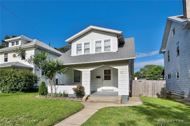 27 S Quentin Ave, Dayton, OH 45403 - view of front facade featuring a shingled roof and a porch