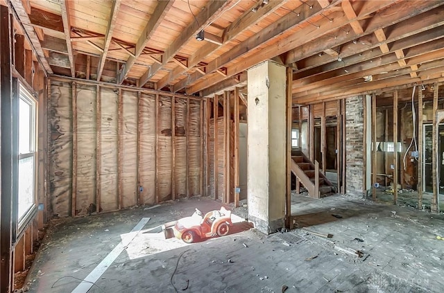 133 Bircher Ave, Dayton, OH 45403 - misc room with stairway