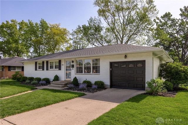 763 Lymington Rd, Troy, OH 45373 - single story home featuring a garage, driveway, and a front yard