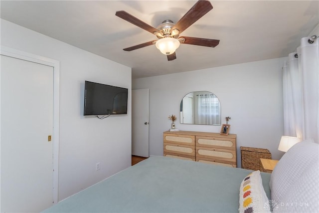763 Lymington Rd, Troy, OH 45373 - bedroom with ceiling fan