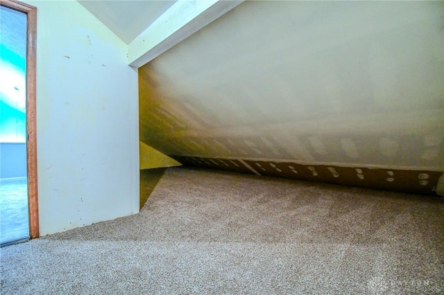 222 Walnut Grove Dr, Centerville, OH 45458 - additional living space featuring vaulted ceiling and carpet floors