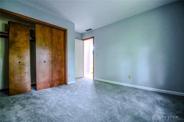 222 Walnut Grove Dr, Centerville, OH 45458 - unfurnished bedroom with carpet, a closet, and baseboards