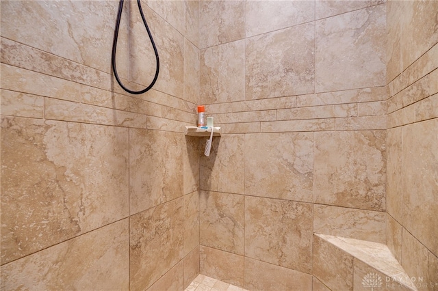 10067 Yearling Run, Dayton, OH 45458 - bathroom view of a tile shower