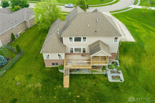 10067 Yearling Run, Dayton, OH 45458 - view from above of property