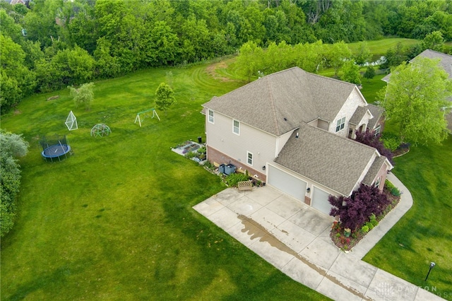 10067 Yearling Run, Dayton, OH 45458 - view from above of property