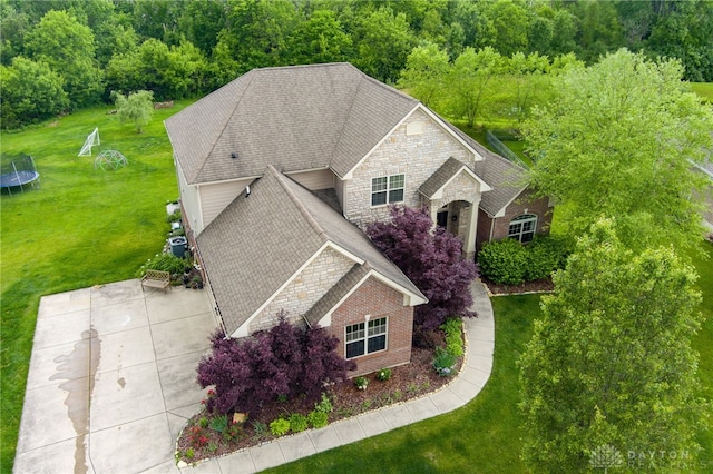 10067 Yearling Run, Dayton, OH 45458 - view from above of property