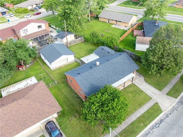 5501 Harshmanville Rd, Dayton, OH 45424 - aerial perspective of suburban area