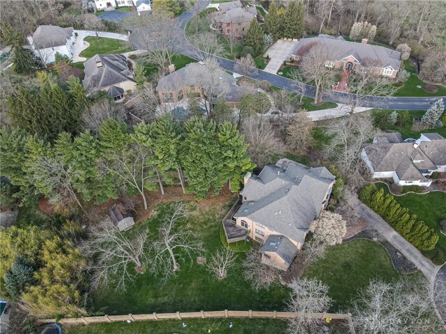 514 Shambord Cir, Kettering, OH 45429 - aerial view of property's location with nearby suburban area