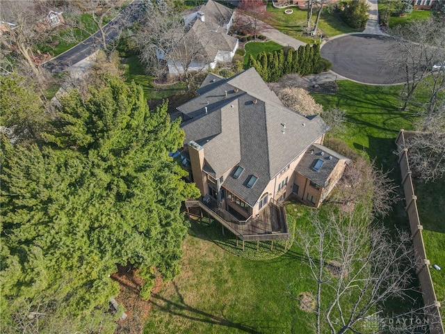 514 Shambord Cir, Kettering, OH 45429 - aerial view of property and surrounding area