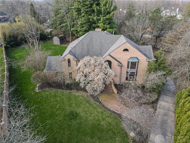 514 Shambord Cir, Kettering, OH 45429 - view from above of property