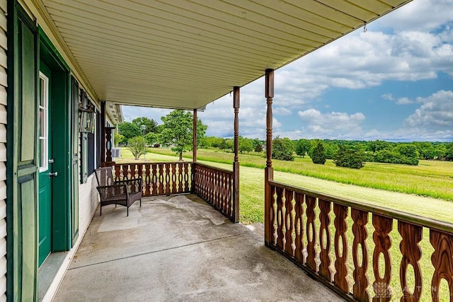 6423 Howe Rd, Middletown, OH 45042 - view of patio / terrace featuring view of scattered trees