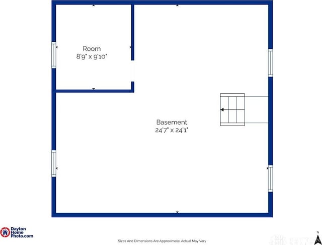 1533 Weaver St, Dayton, OH 45417 - property floor plan