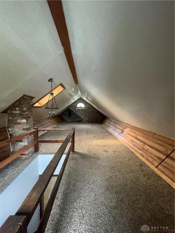 508 W Hillcrest Ave, Dayton, OH 45406 - additional living space featuring vaulted ceiling