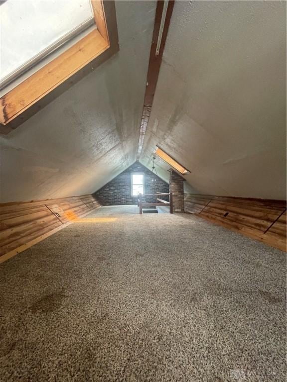 508 W Hillcrest Ave, Dayton, OH 45406 - additional living space featuring lofted ceiling and carpet