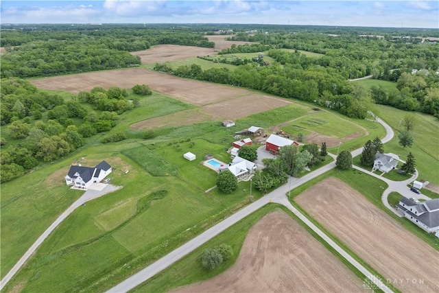 1134 N Webb Rd, Adams Twp, OH 45177 - aerial overview of property's location featuring rural landscape