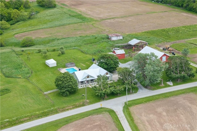 1134 N Webb Rd, Adams Twp, OH 45177 - aerial view of sparsely populated area