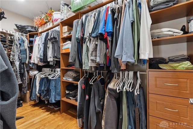 1134 N Webb Rd, Adams Twp, OH 45177 - spacious closet featuring wood finished floors