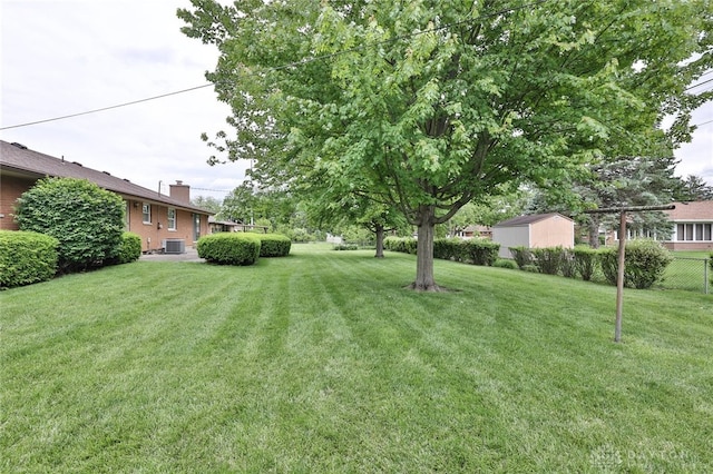 300 Magnolia Ave, Englewood, OH 45322 - view of yard with central AC unit