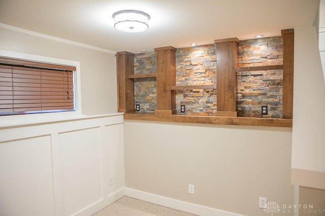 316 Honey Jane Dr, Beavercreek, OH 45434 - empty room featuring ornamental molding and baseboards