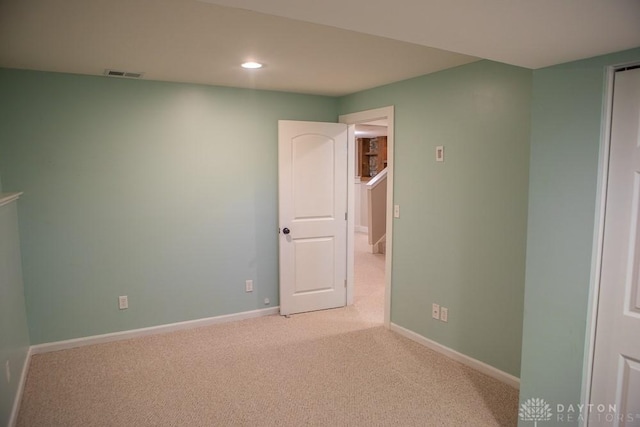 316 Honey Jane Dr, Beavercreek, OH 45434 - carpeted spare room featuring recessed lighting and baseboards