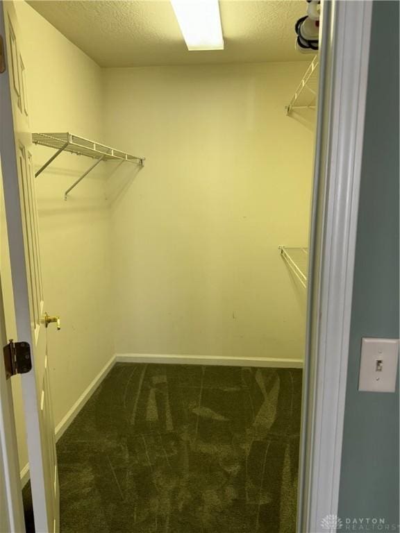 5023 Crescent Ridge Dr, Clayton, OH 45315 - spacious closet featuring dark colored carpet