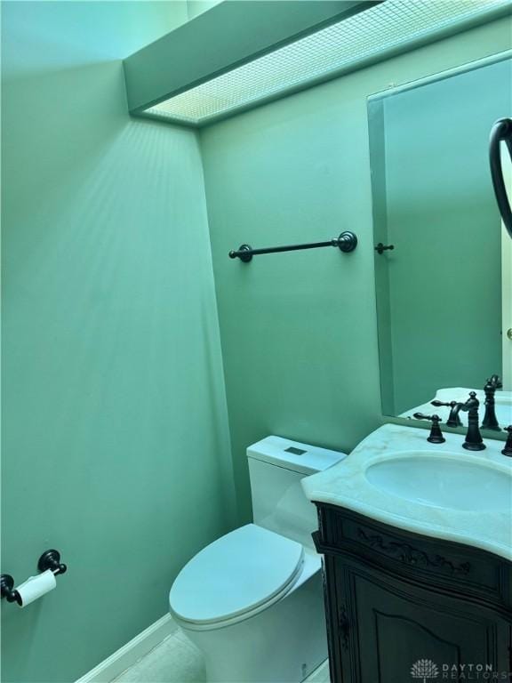5023 Crescent Ridge Dr, Clayton, OH 45315 - half bath featuring toilet and vanity