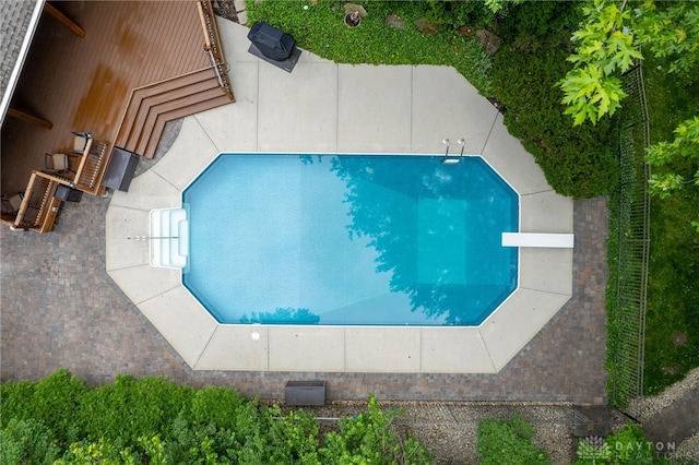 7607 Stone Ridge Dr, Springboro, OH 45066 - view of swimming pool