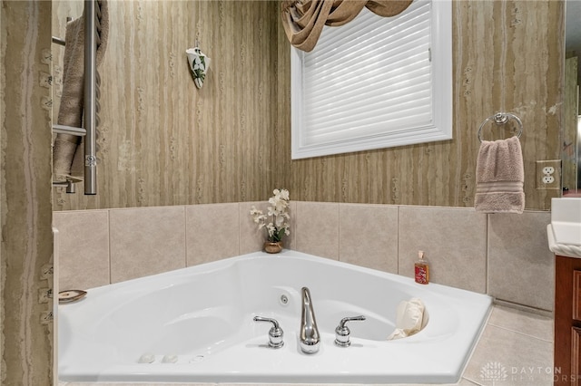 7607 Stone Ridge Dr, Springboro, OH 45066 - full bathroom with vanity and a bath