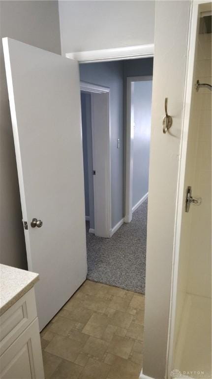 413 W Lake Ave, New Carlisle, OH 45344 - bathroom featuring vanity
