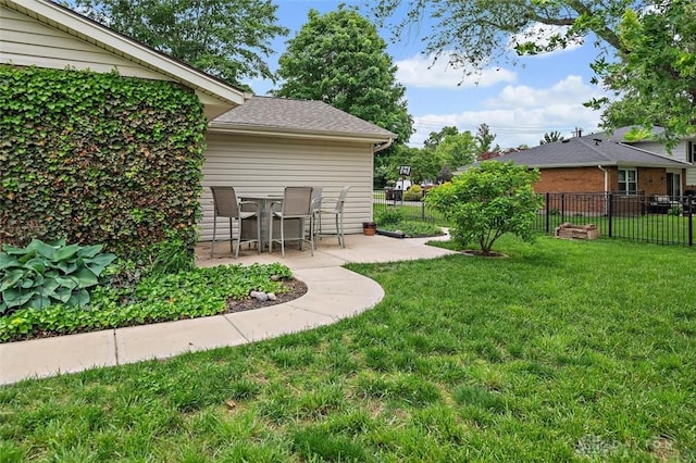 5135 Lamonte Dr, Fairfield, OH 45014 - view of yard with a patio area