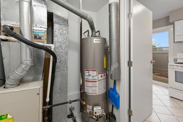 1050 Frederick Dr, Xenia, OH 45385 - utilities featuring water heater and heating unit