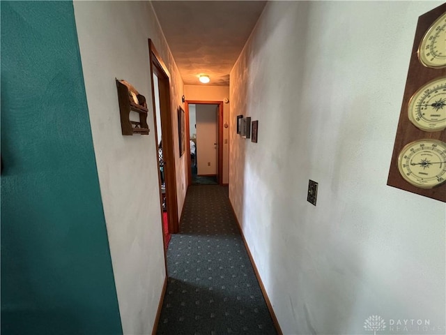 326 Little League Dr, Eaton, OH 45320 - hallway with carpet floors