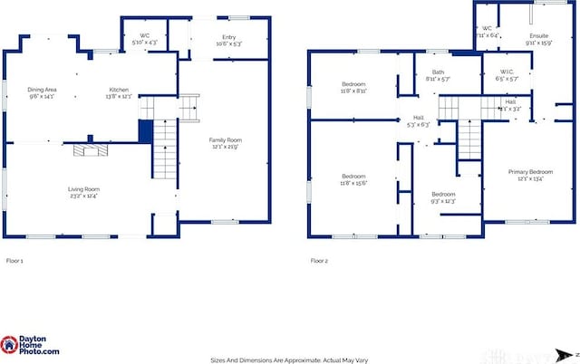 1809 Shroyer Rd, Oakwood, OH 45419 - view of home floor plan
