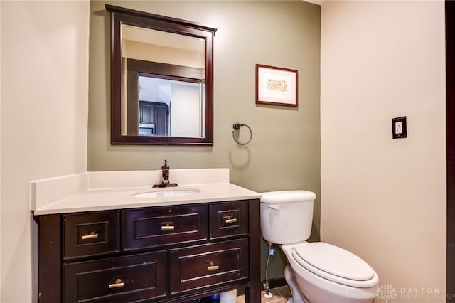 1809 Shroyer Rd, Oakwood, OH 45419 - half bathroom with toilet and vanity