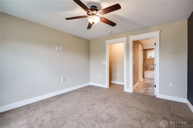 1809 Shroyer Rd, Oakwood, OH 45419 - unfurnished bedroom featuring carpet and a ceiling fan