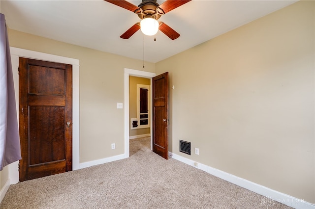 1809 Shroyer Rd, Oakwood, OH 45419 - unfurnished bedroom with carpet flooring and a ceiling fan
