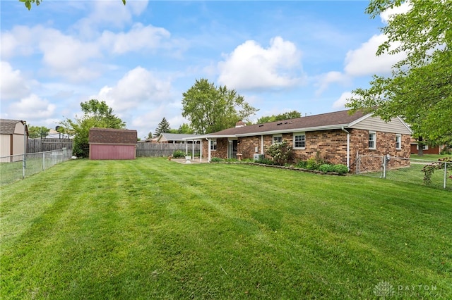 668 Dakota Dr, Xenia, OH 45385 - view of yard