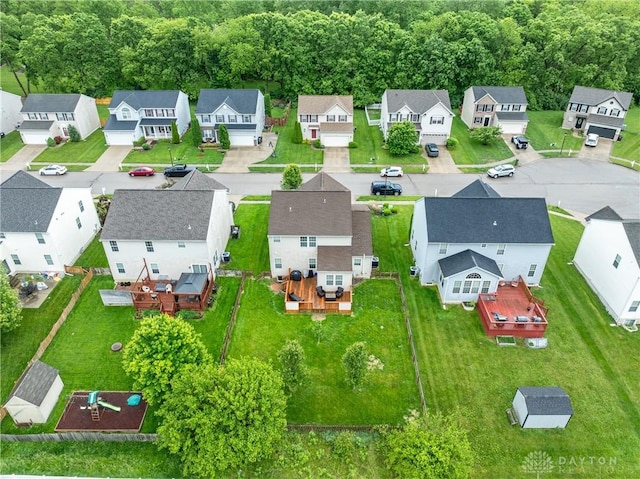 2385 Gerard Ct, Fairborn, OH 45324 - aerial perspective of suburban area