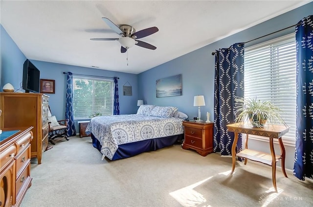 1357 Tattersall Rd Unit 70, Dayton, OH 45459 - bedroom with carpet flooring and ceiling fan