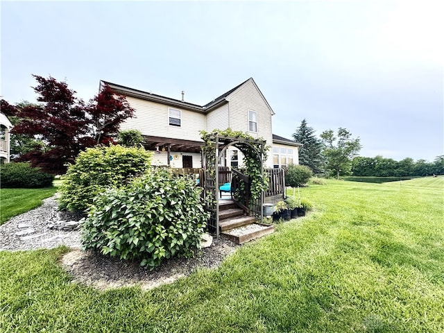 1061 Dapple Ct, Fairborn, OH 45324 - view of side of home featuring a lawn