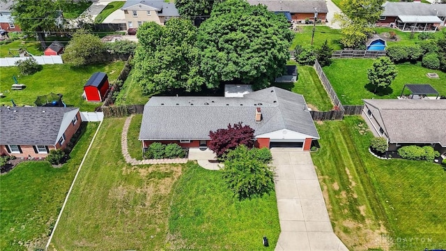 6123 Millbrook Dr, Washington Twp, OH 45459 - aerial perspective of suburban area